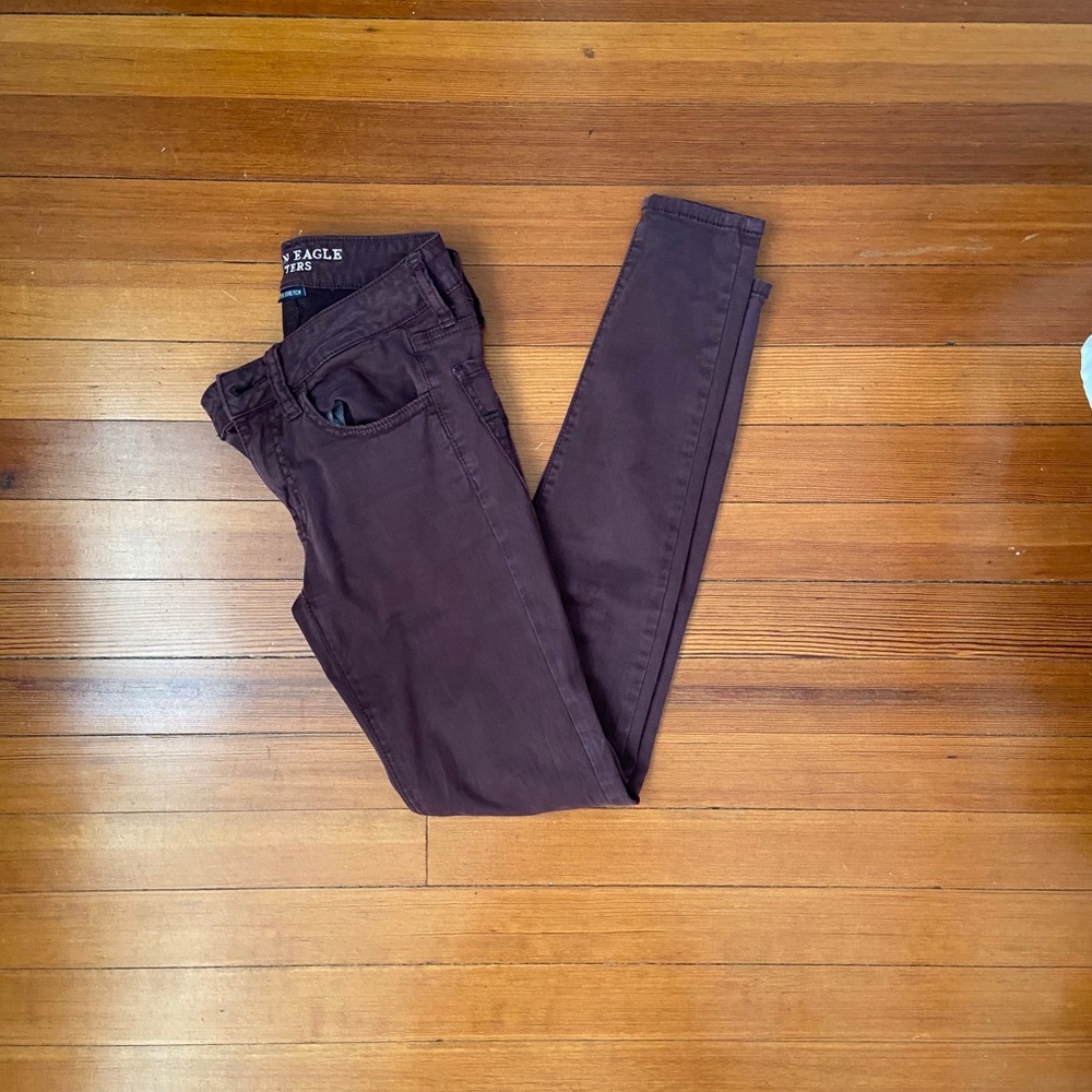 Maroon Jeggings